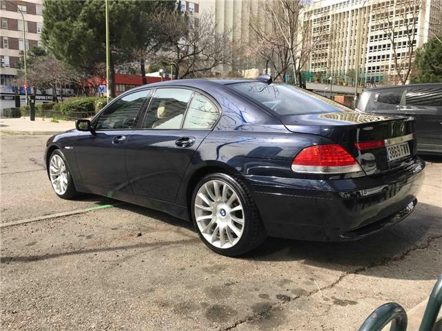 Left hand drive BMW 7 SERIES 760 I Spanish Reg